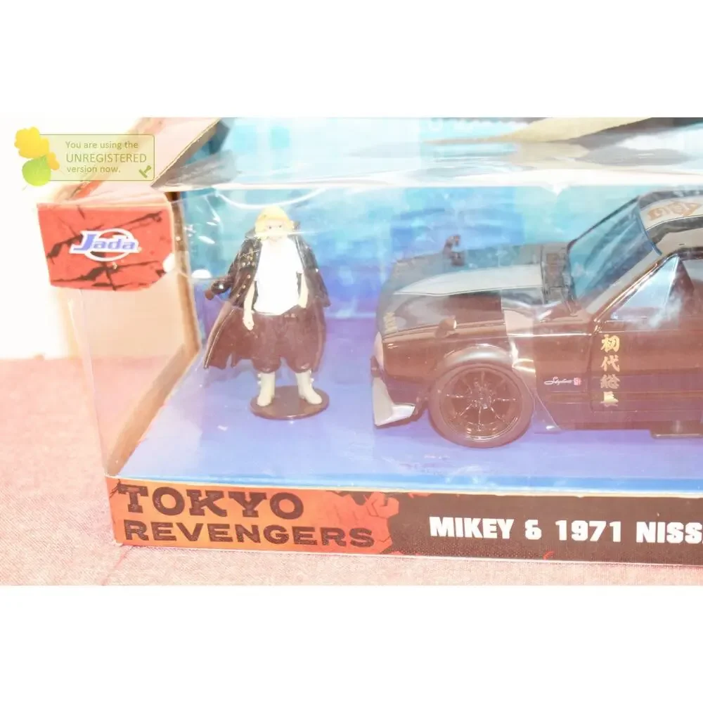 Jada Tokyo Revengers Mikey & 1971 Nissian Skyline GT-R Die-Cast